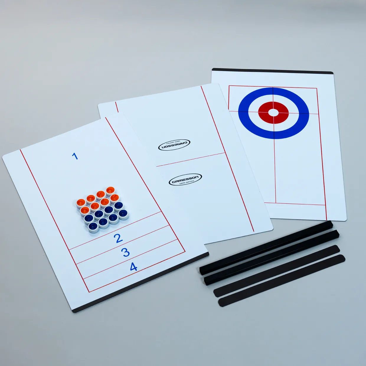 Curling & Shuffleboard med Stenar