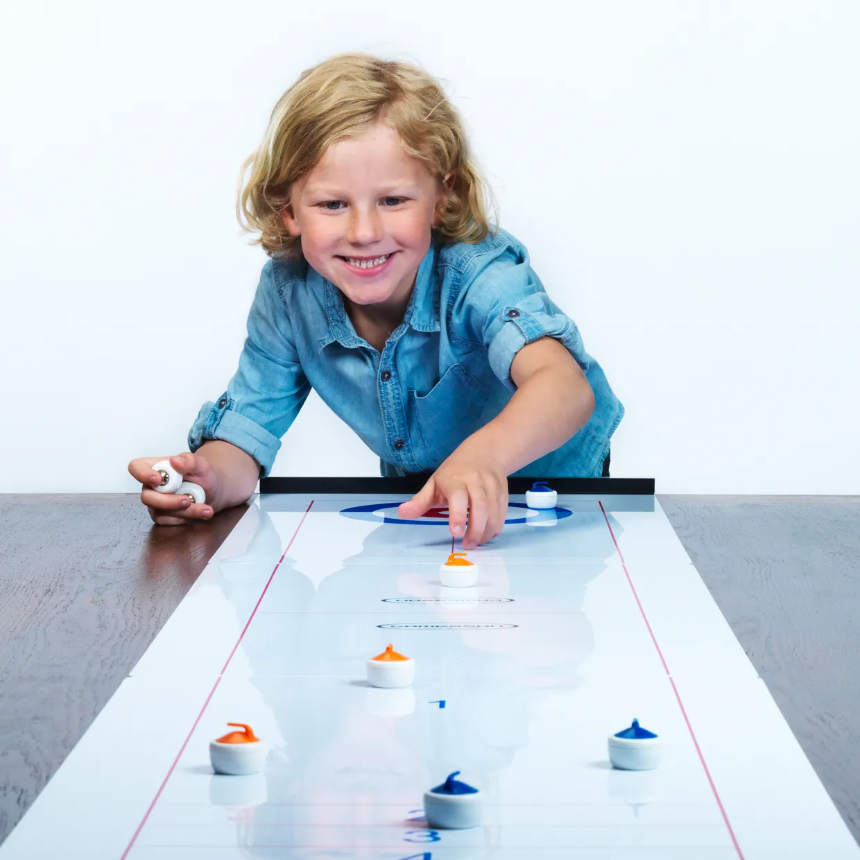 Curling & Shuffleboard med Stenar