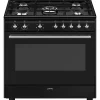 CX91GMBL Concerto Svart Ergonomisk och Smart Design*Smeg Clearance
