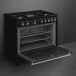 CX91GMBL Concerto Svart Ergonomisk och Smart Design*Smeg Clearance