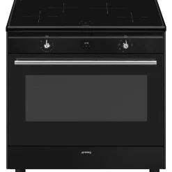 CX91IMBL Svart 90cm med Varmluft och Timerfunktion*Smeg Online