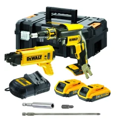 DCF620D2K 18V med Skruvmagasin, Batteri och Laddare*DeWalt Clearance