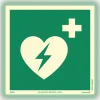 Defibrillator 200x200 mm Aluminium Supernova+*Systemtext
