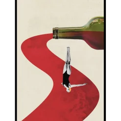 Diver In Wine River*Gallerix Discount