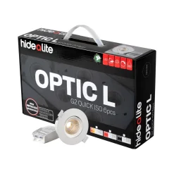 DL Optic G2 L Q ISO 6-pack Vit 610 lm*Hide-a-lite Sale