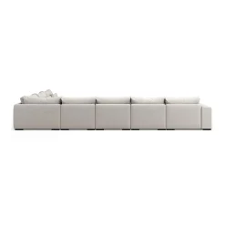 Dubai Large Modulsoffa med Vänster Divan & Linneklädsel*Bloomington Best