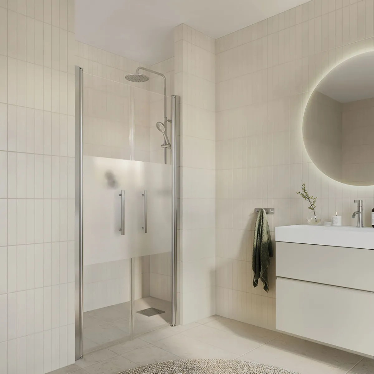 DuoDoor Delvis Frostat Glas*Arrow Online
