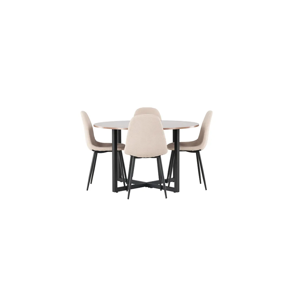 Durango Ø120 cm med 4 st Polar stolar*Venture Home Sale