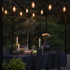 E27 10 Amber LED*Gnosjö Konstsmide
