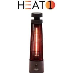 ECO High-line Golvmodell 1200W Svart*HEAT1 Clearance