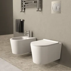 Elba med WC-fixtur och Spolplatta*LH Outlet