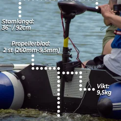 Elektrisk Cruise 36LBS