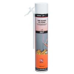 Fire Guard Prof 587 Polyuretan 750 ml för Byggfog & Butyltätning*Danalim New