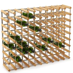 90 Flaskor Påbyggningsbart*Traditional Wine Rack Discount