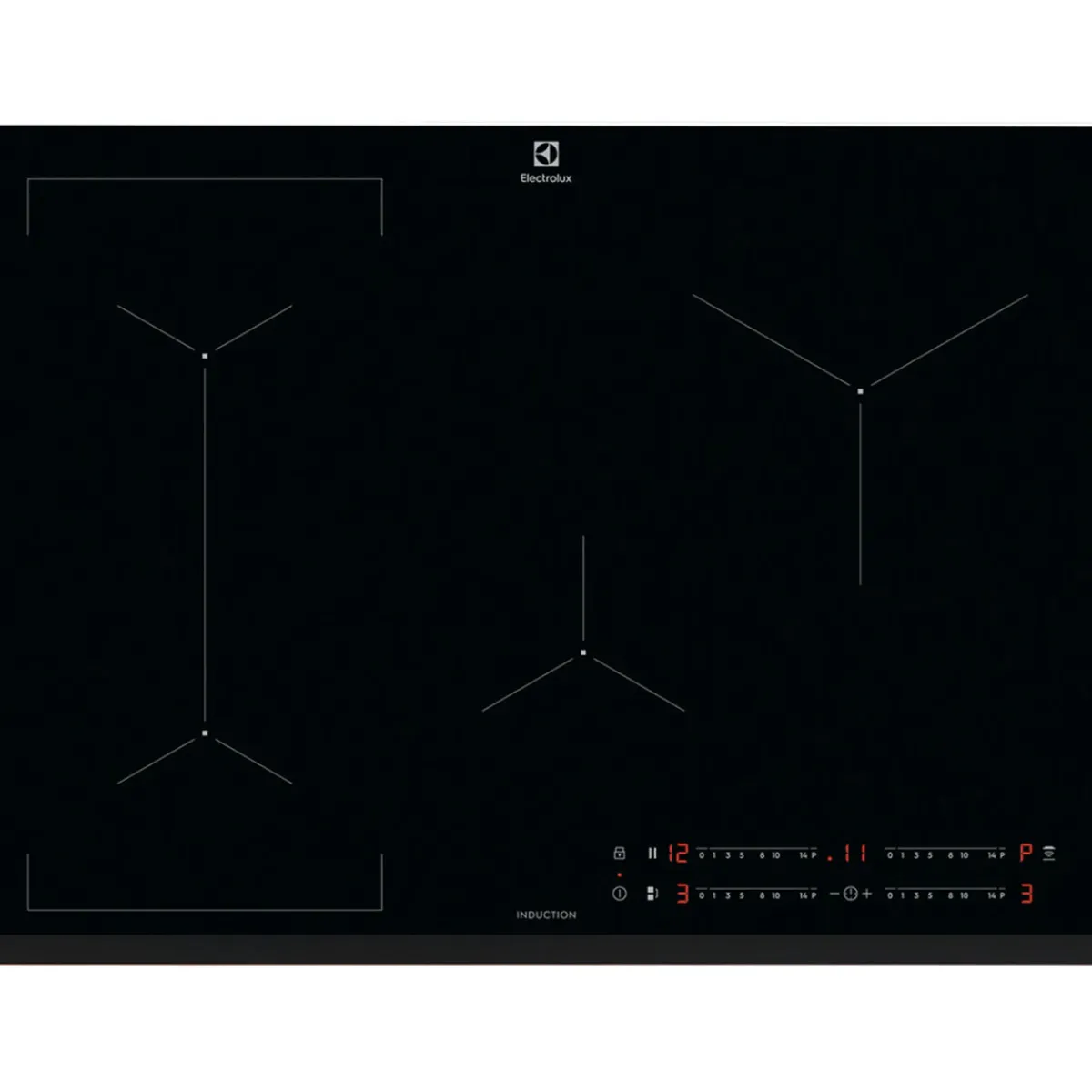 FlexiBridge HOB750MF Svart med Smarta Funktioner*Electrolux Discount