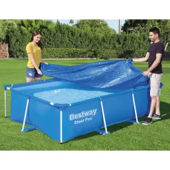 Flowclear Rektangulärt 2,59 x 1,7 m*Bestway Hot