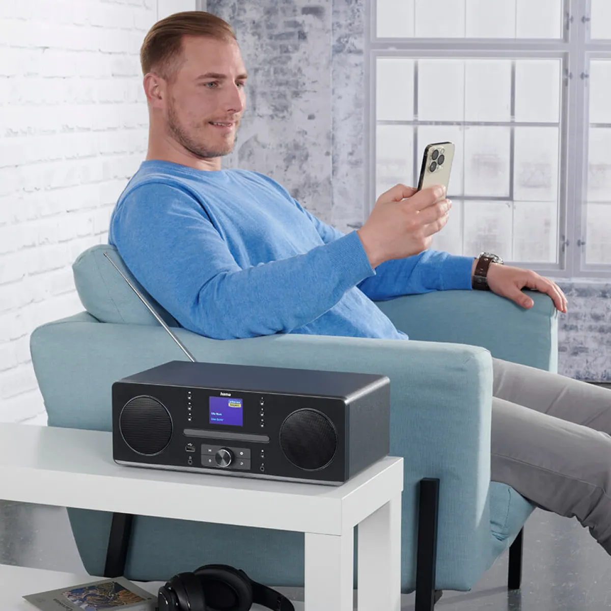 FM/DAB+/CD/BT Internetradio DIR1570CBT*Hama Sale