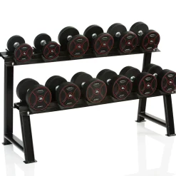 för Pro Rubber Dumbbells*Gymstick Outlet