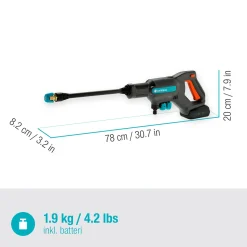 Garden AquaClean 24/18V RtU set (2,5Ah batteri + standardladdare)*Gardena Sale