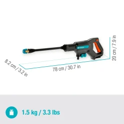 Garden AquaClean 24/18V utan Batteri*Gardena Best