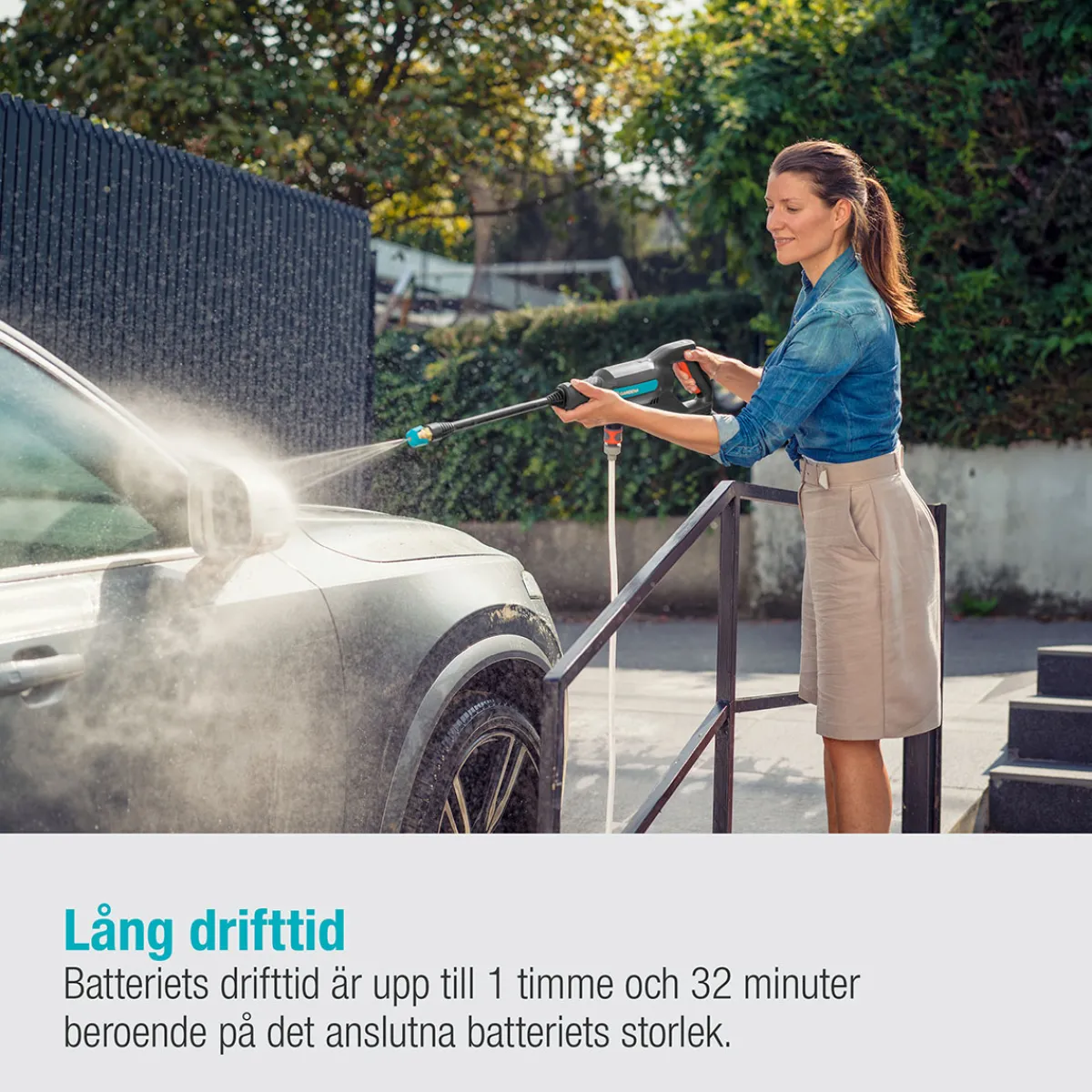 Garden AquaClean 24/18V utan Batteri*Gardena Best