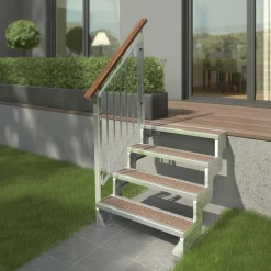 Gardentop för Trästeg med Räcke*Dolle Clearance