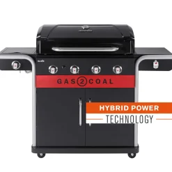Gas2Coal 2.0 4B, Gasolgrill/Kolgrill med 4 Brännare*Char-Broil Best