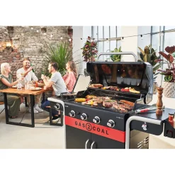 Gas2Coal 2.0 4B, Gasolgrill/Kolgrill med 4 Brännare*Char-Broil Best