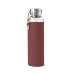 Glas Rubber 600 ml Campingvattenflaska*black+blum Sale
