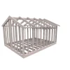 22 grader Med Loft 6000x4766 mm Färdiga Sektioner Utan Öppningar*Byggstommar Clearance