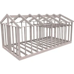 22 grader Med Loft 7200x3940 mm Lösvirke*Byggstommar Best