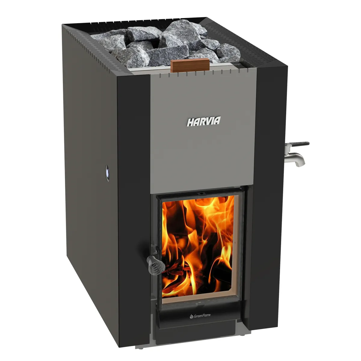 22 GreenFlame ES med Vattentank*Harvia Discount