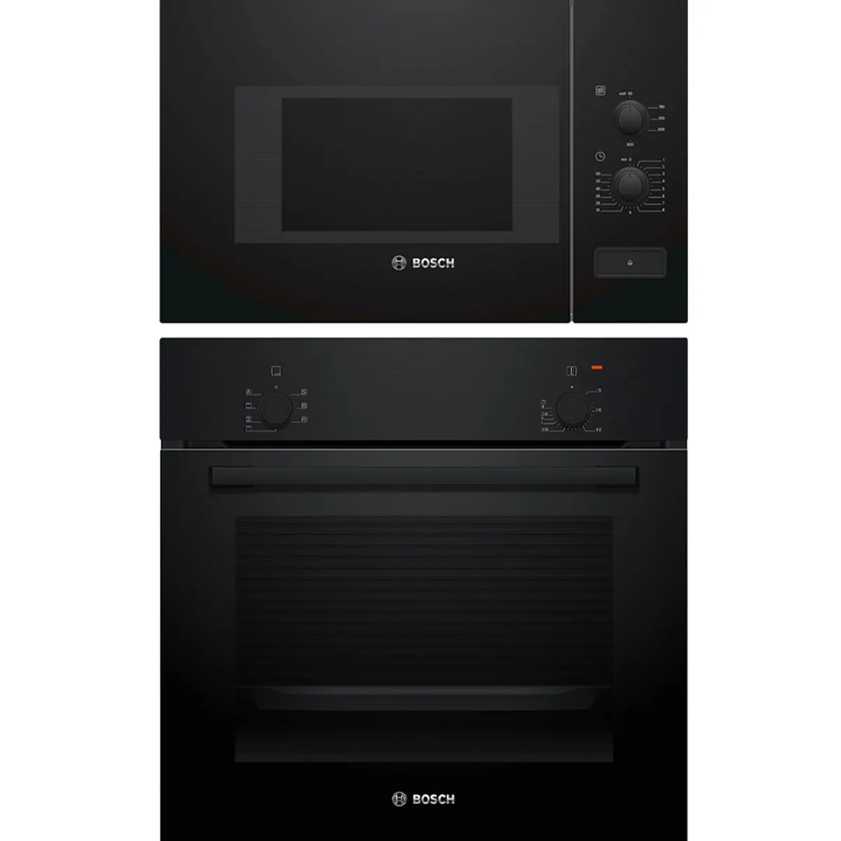 HBF010BA1 + BFL520MB0 Serie 2 & 4 Svart*Bosch