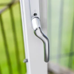Helglasad Enkeldörr 3-Glas Aluminium*Outline Hot