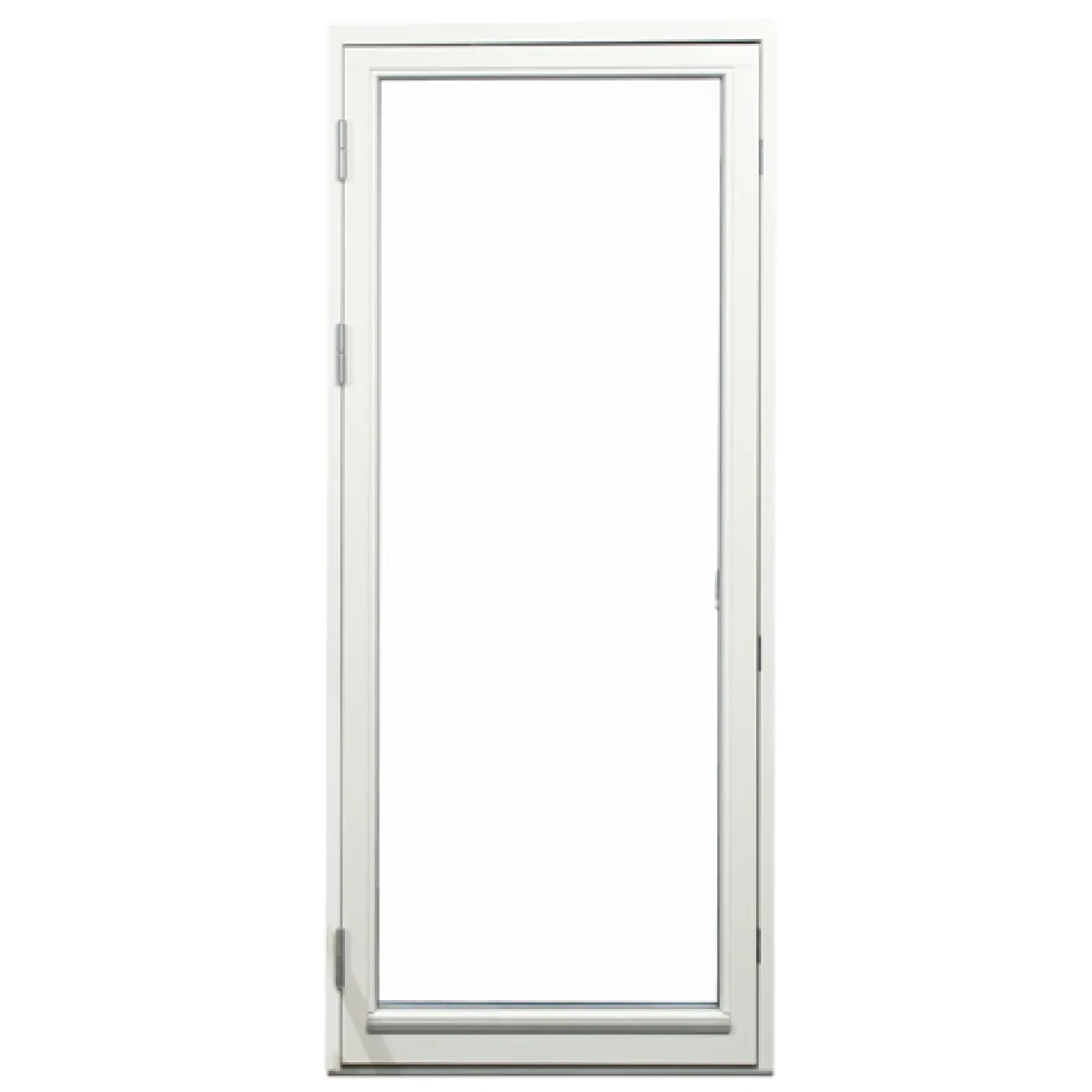 Helglasad Enkeldörr 3-Glas Trä*Outline Discount
