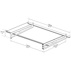 Helsingborg Glas Akrylglas 1500 mm*Canopia by Palram New