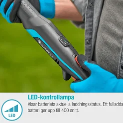 HighCut 250 Batteri P4A Komplett med Batteri och Laddare*Gardena New