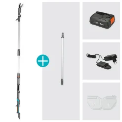 HighCut 360 Batteri P4A Komplett med Batteri och Laddare*Gardena Outlet