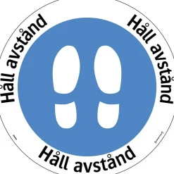 Håll Avstånd 410mm*Systemtext Clearance