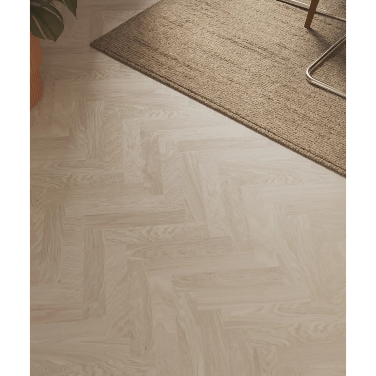 Härdad Ek Boden Classic Fiskben Powder White