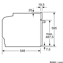 HRG578BB7 Serie 6 med Ångfunktion