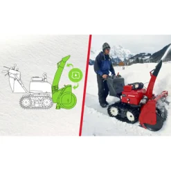 HSS 2511 ERG Snowfighter med LED-Belysning*Honda Best