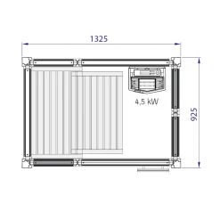 Impression i1309 Vit*Tylö Discount