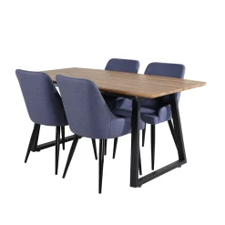 Ina med 4 Plake Stolar*Venture Home Online