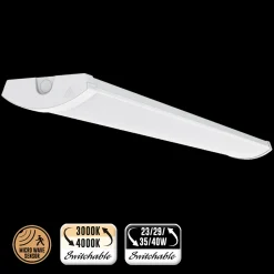 IP44 23-40W 3K/4K 1200Sensor*Designlight Hot