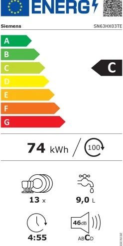 iQ300 SN63HX03TE 60 cm