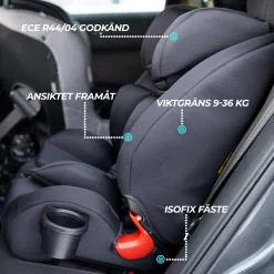 ISOFIX 9-36 kg Black Edition*Kikid Online