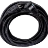 Jordad med Självstängande Lock 230V Svart*Gelia New