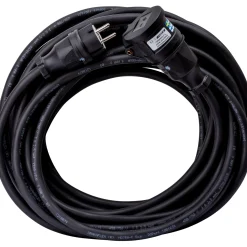 Jordad med Självstängande Lock 230V Svart*Gelia New