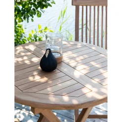 Kenya Ø70 cm med 2 Fällbara Stolar*Venture Home Best